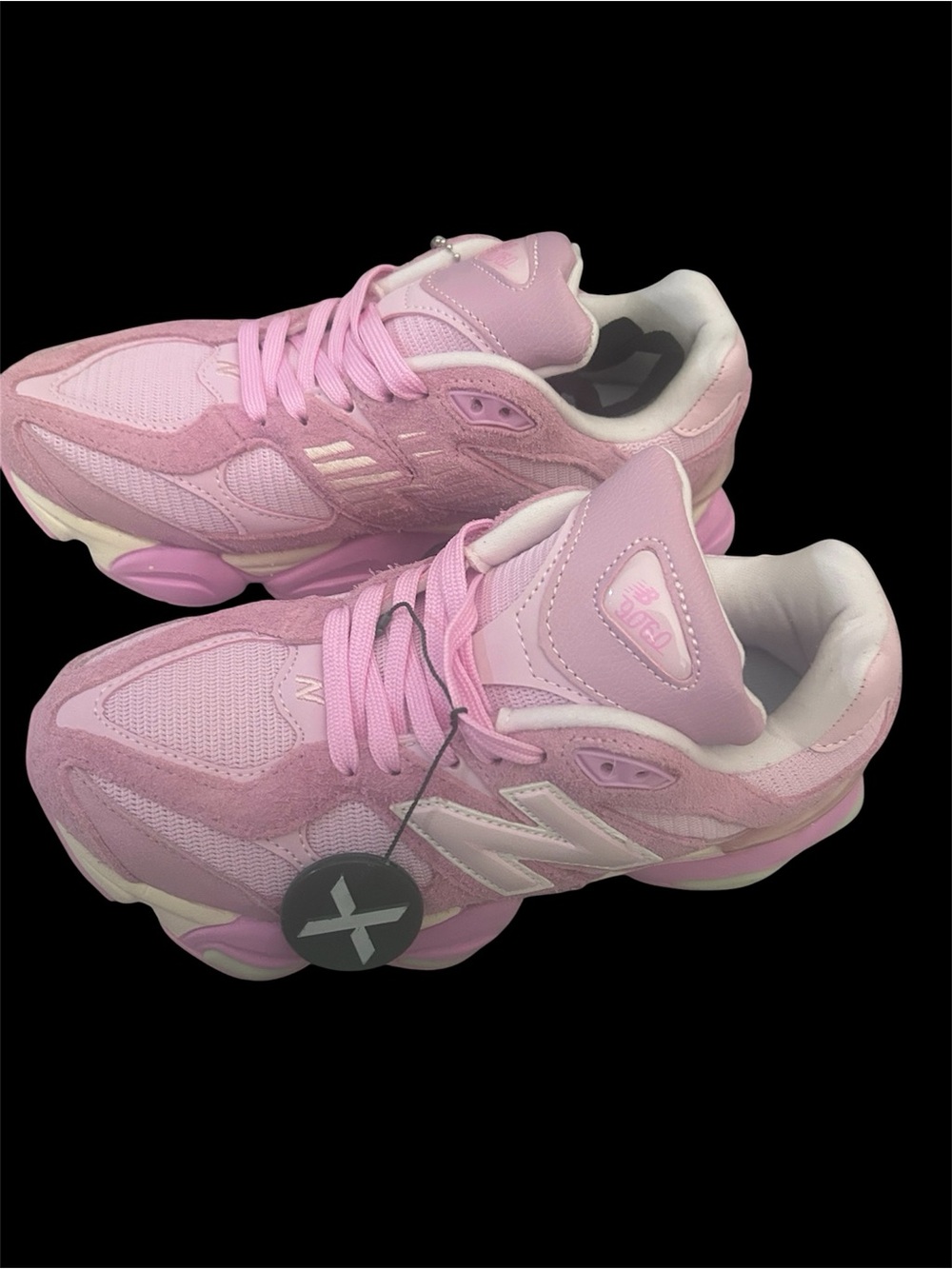 New Balance Pink Layered Sole Athletic Sneakers - Picture 2 of 10